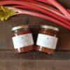 Forced rhubarb jams from roughway farm